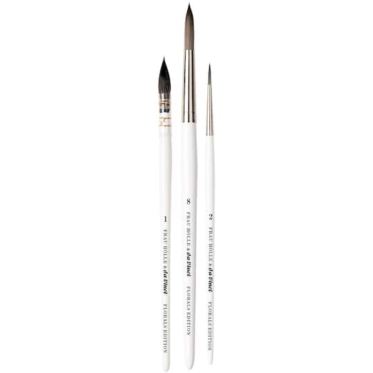 da Vinci Frau Hölle Artist Signature Collection Loose Watercolor Florals Brush Set
